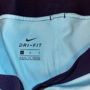 Baby blue Nike pro shorts!